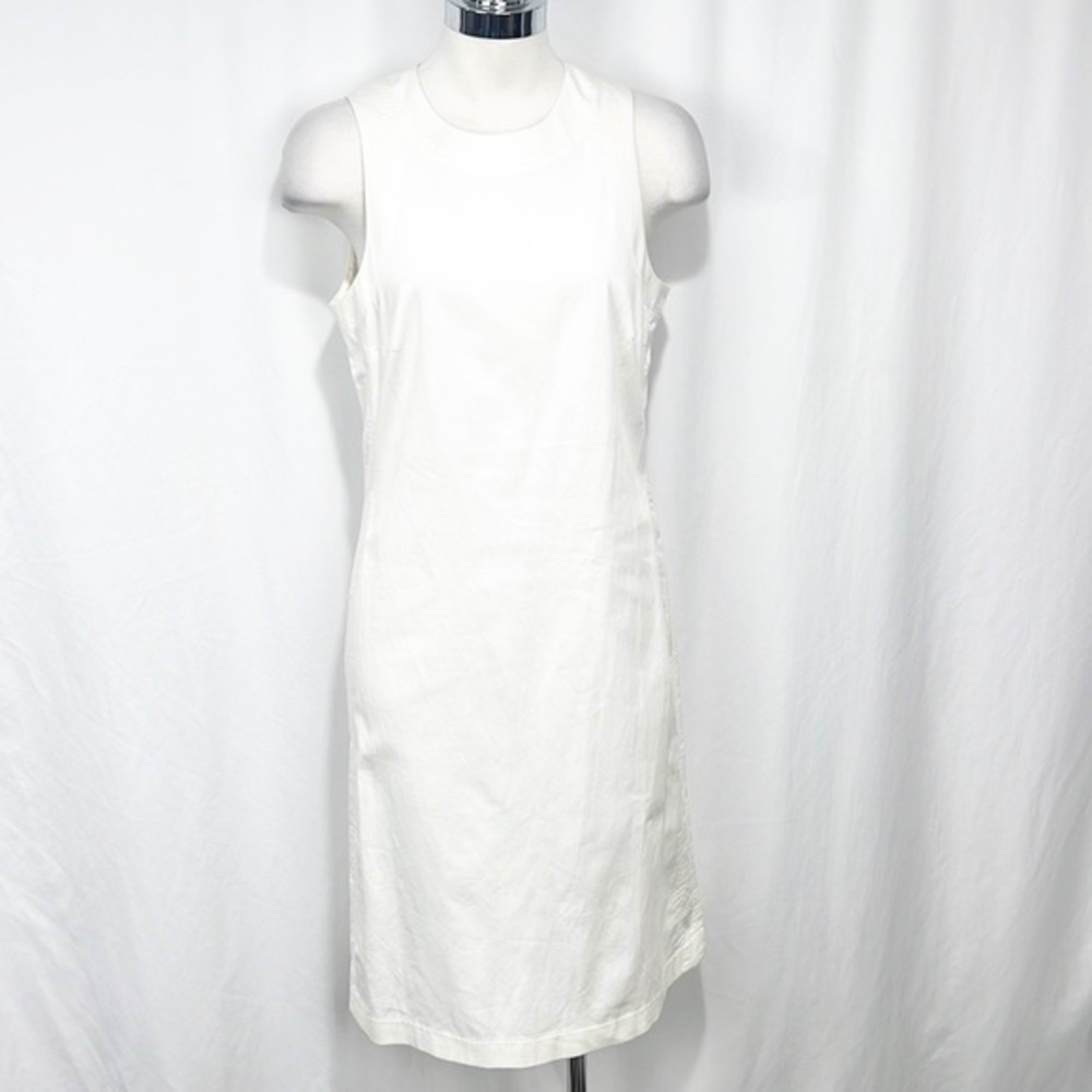 Calvin Klein Collection White Sheath Dress size 4
